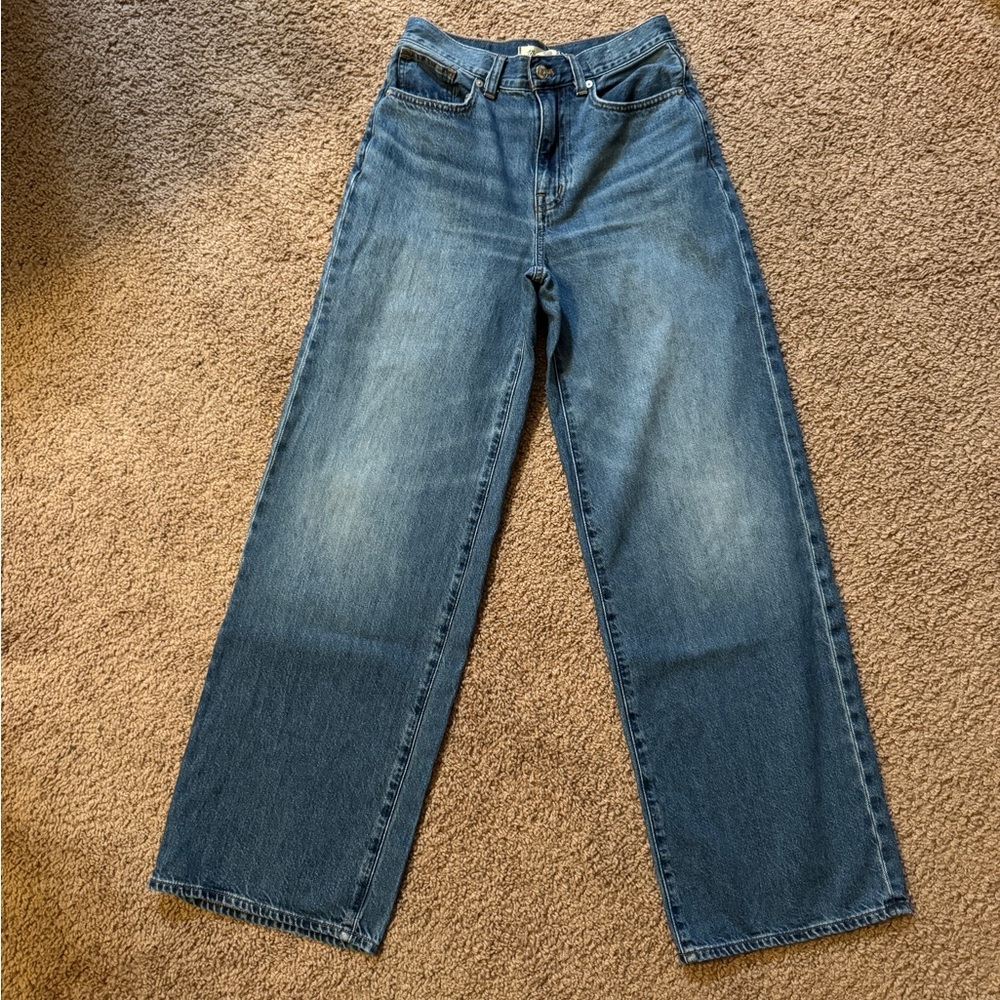 Madewell Super Wide Leg Jeans